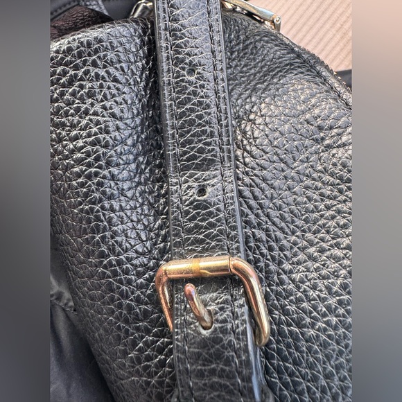 Coach Black Pebbled Leather Shoulder/crossbody Bag SMALL - Picture 6 of 7